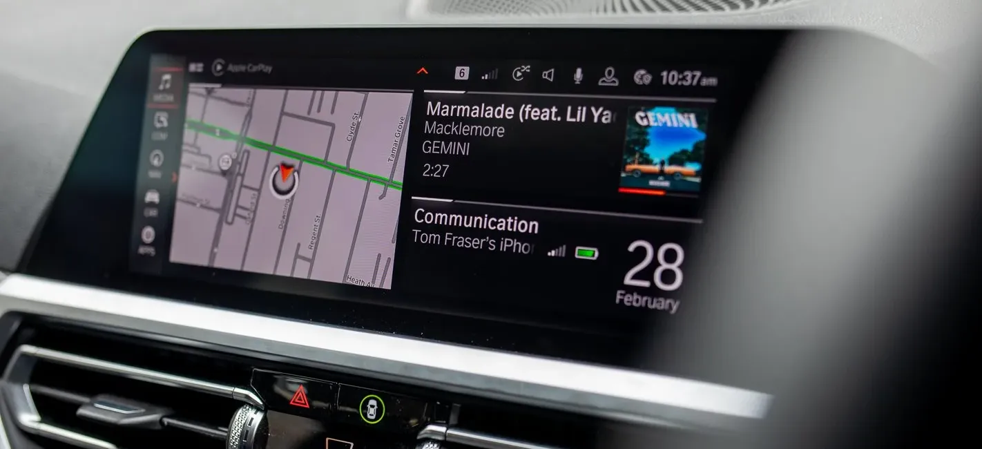 Interface de l'iDrive 7.0 BMW iDrive 7.0