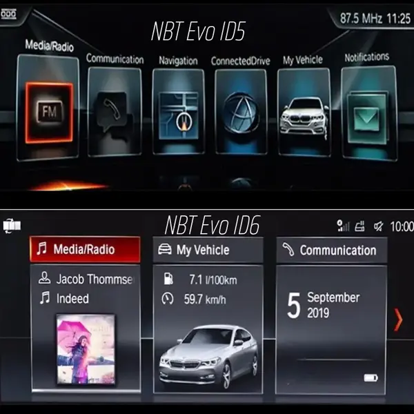 bmw-nbt-evo-apercu-id5-id6 Interface ID5 et ID6 du NBT Evo BMW